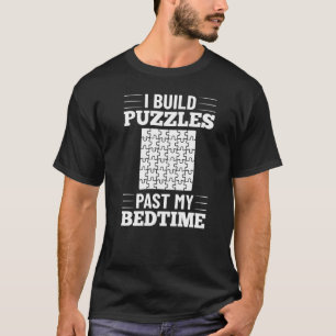 Puzzle Game Table Pieces S Maker Hard Collector T-Shirt