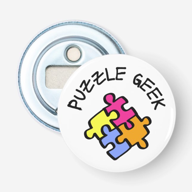 Puzzle Geek       Bottle Opener (Front)