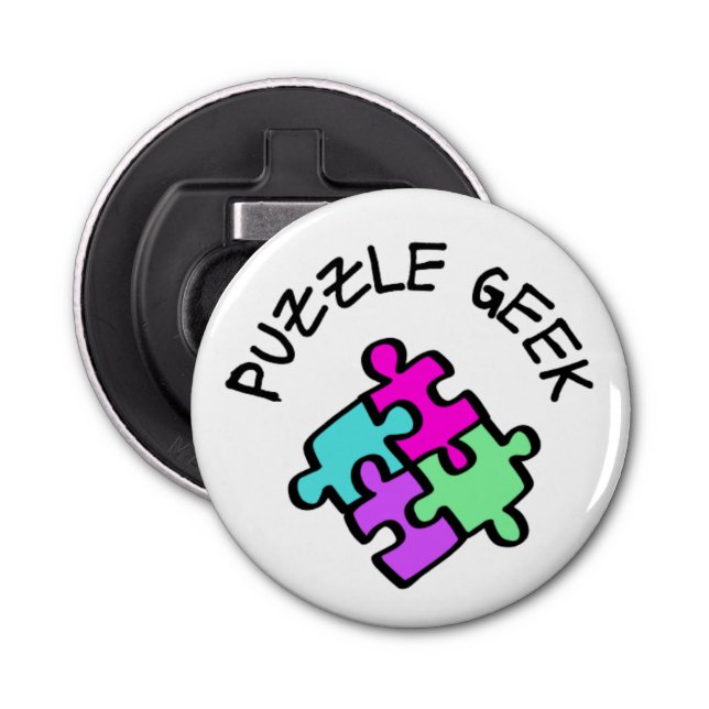 Puzzle Geek    Bottle Opener (Front)