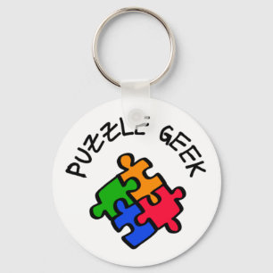 Puzzle Geek Key Ring