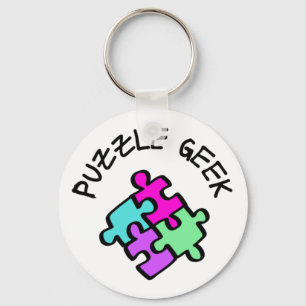 Puzzle Geek Key Ring