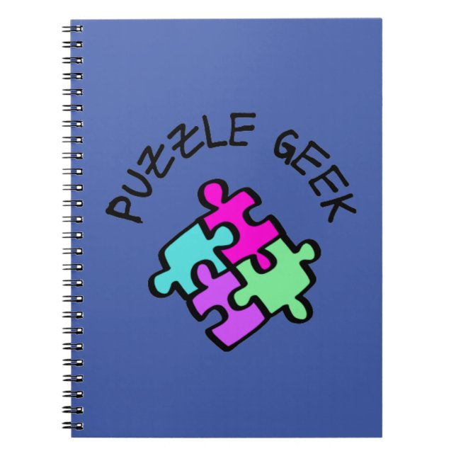 Puzzle Geek        Notebook (Front)