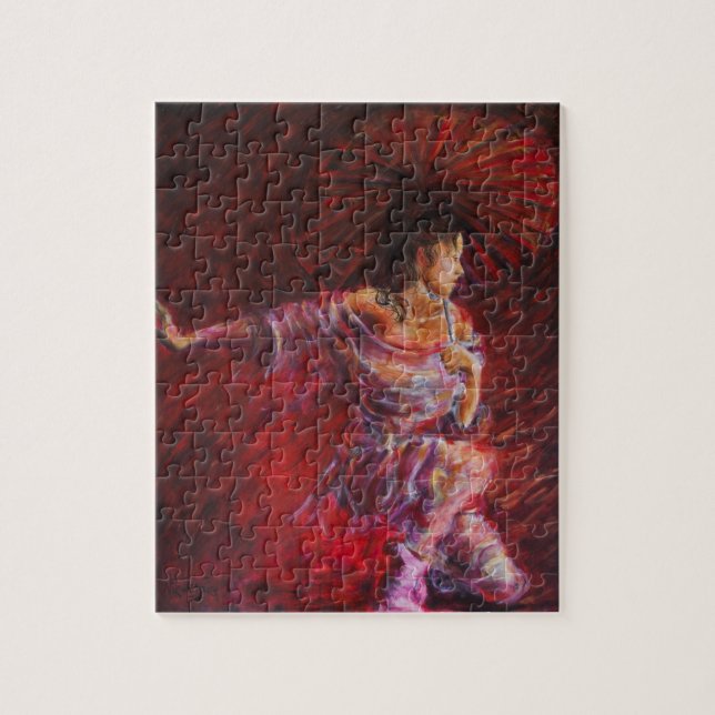 Puzzle - Geisha Painting Nik Helbig (Vertical)