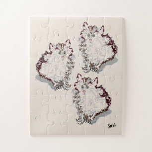 Puzzle : Here Kitten