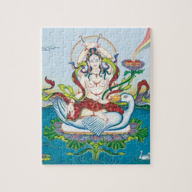 PUZZLE IN TIN - Tara, protecting against Poisons (Vertical)