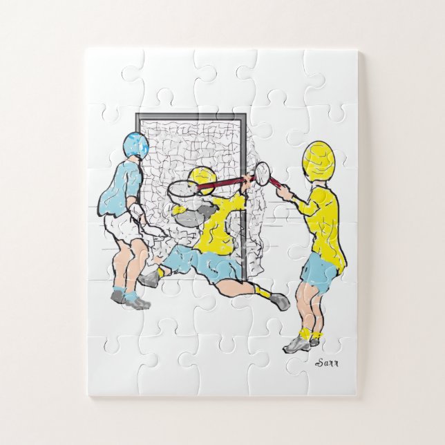 Puzzle Lacrosse  (Vertical)