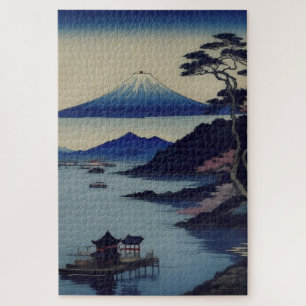 Puzzle - Lake, Pine and Mountain - Japan 