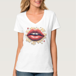 Puzzle Lips T-Shirt