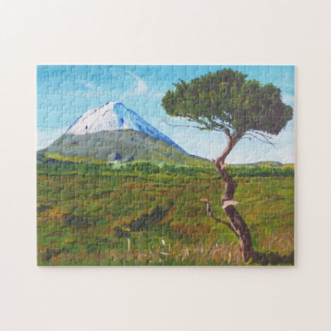 Puzzle Lonely Tree in the Azores (Horizontal)