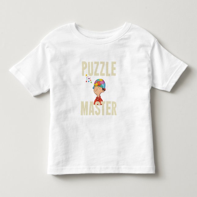 Puzzle Master  Toddler T-Shirt (Front)