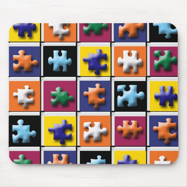 Puzzle Mystery Mousepad (Front)