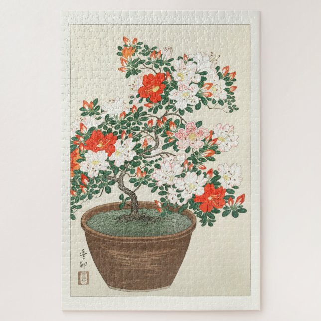 PUZZLE : OHARA KOSON : BLOOMING AZALEA'S (Vertical)