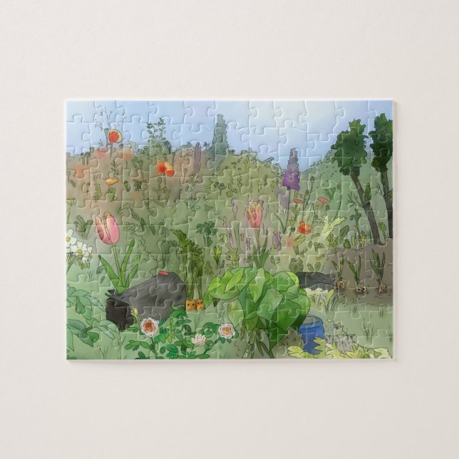 Puzzle Old Garden (Horizontal)