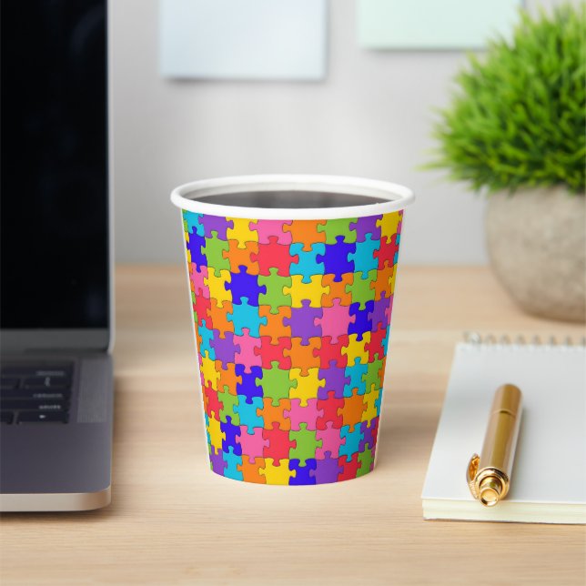 Puzzle Paper Cups (Insitu)