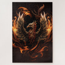 Puzzle.Phoenix bird by Zhnec.