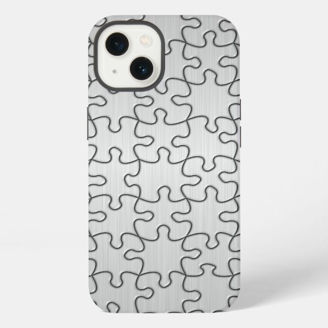 Puzzle Phone iPhone Case (Back)