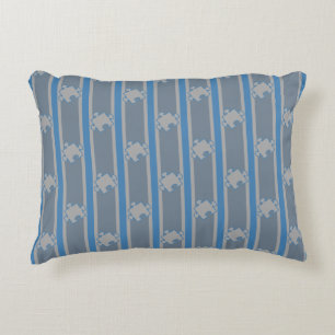 Puzzle Piece Striped Decorative Cushion