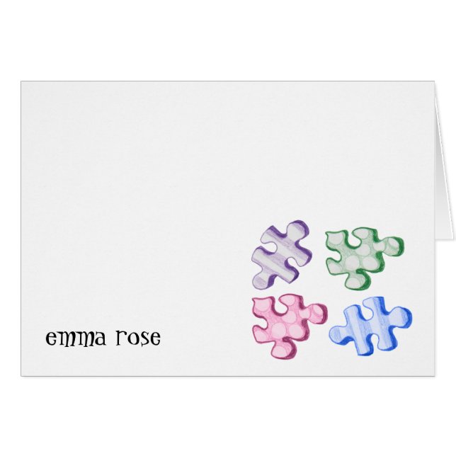 Puzzle Pieces (Front Horizontal)