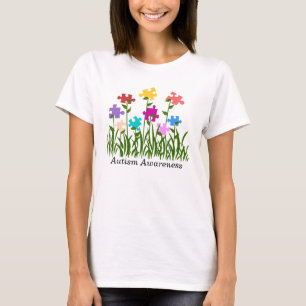 Puzzle pieces garden, Autism Awareness shirt