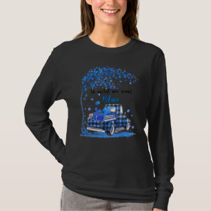 Puzzle Pieces In April We Wear Blue Autism Awarene T-Shirt