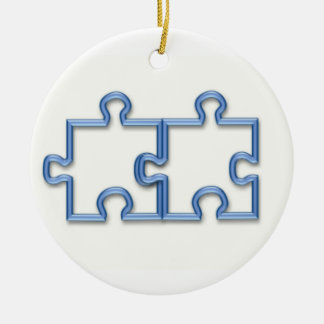 Puzzle Pieces Ornament