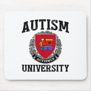 Puzzle Pieces Support Shirt Autism Autismus Univer Mouse Pad