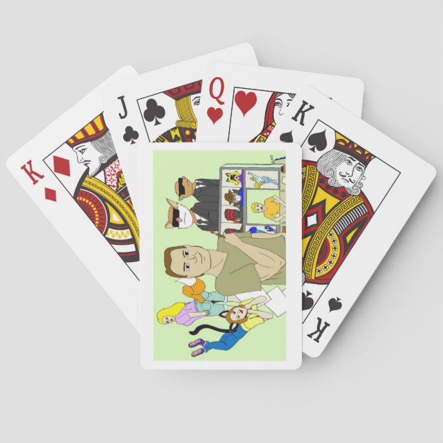 Puzzle Playing Cards (Back)
