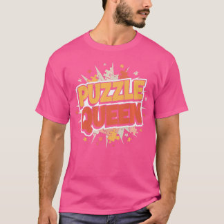 Puzzle Queen - Jigsaw Puzzle Lover T-Shirt