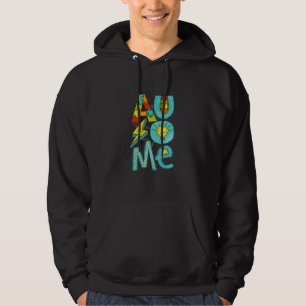 Puzzle Ribbon Ausome Autism Child Autism Awareness Hoodie