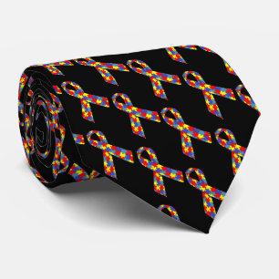 Puzzle Ribbons Tie