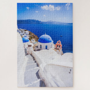 Puzzle Santorini Greece