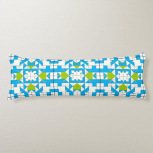 Puzzle Shape Layout For Modern Home Styling Body Cushion