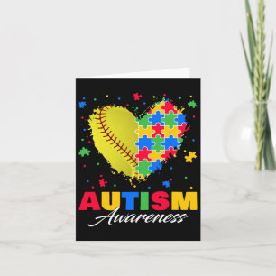 Puzzle Softbyll Ll Heart Autism Awareness Autistic Card