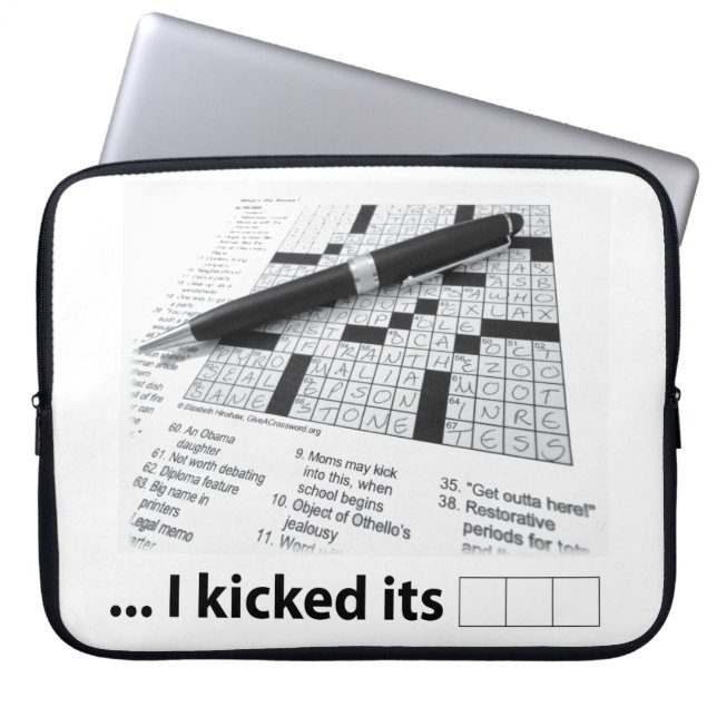Puzzle Solved! Laptop Case (Front)