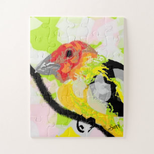 Puzzle : Tanagers Bird Of Oregon