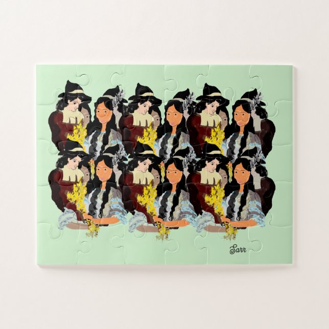 Puzzle  : Thanksgiving Gathering (Horizontal)