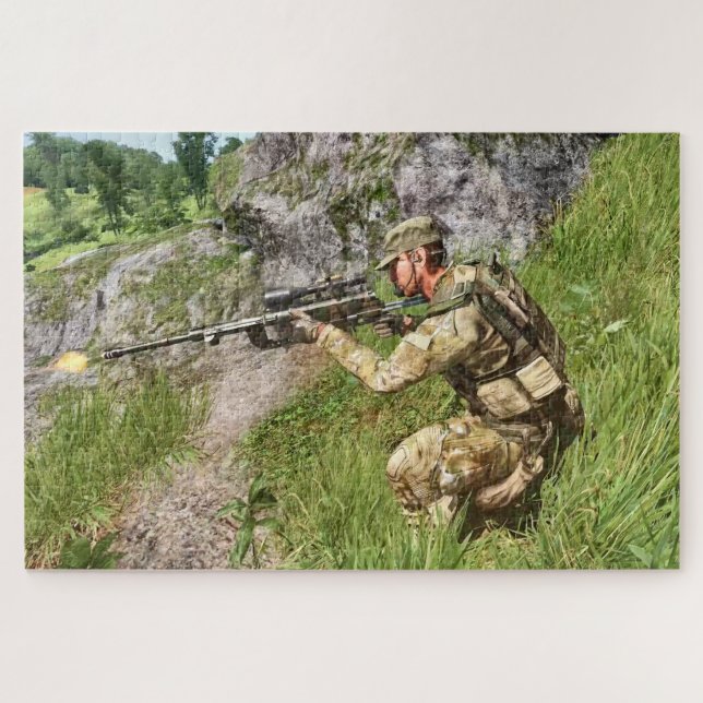 Puzzle The Sniper (Horizontal)