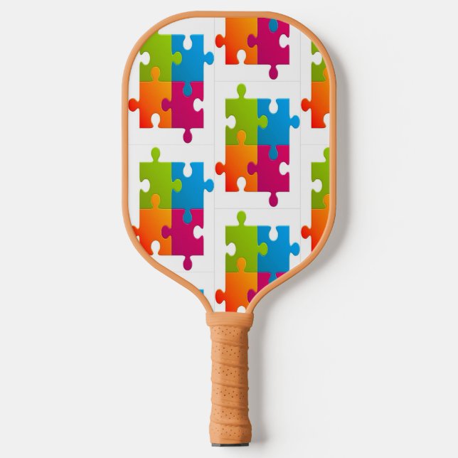 "Puzzle This" Pickleball Paddle (Front)