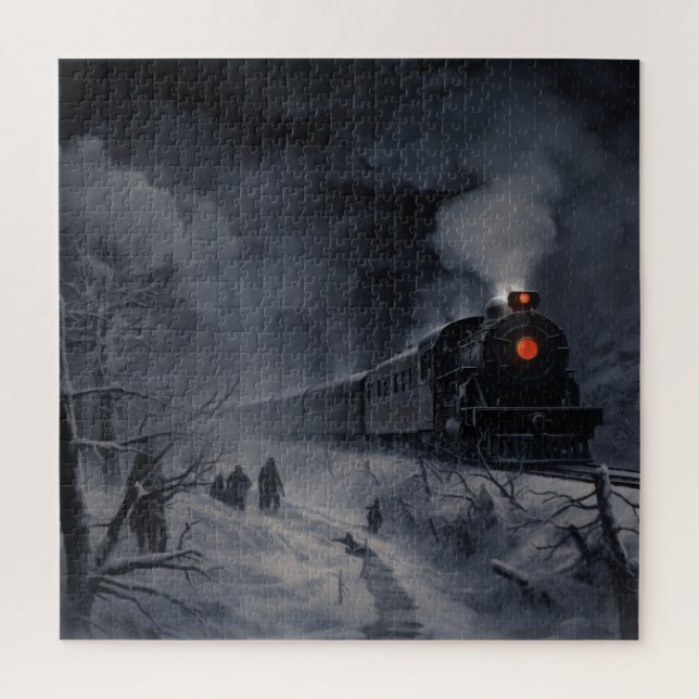 Puzzle Train Series 2-21 (Vertical)