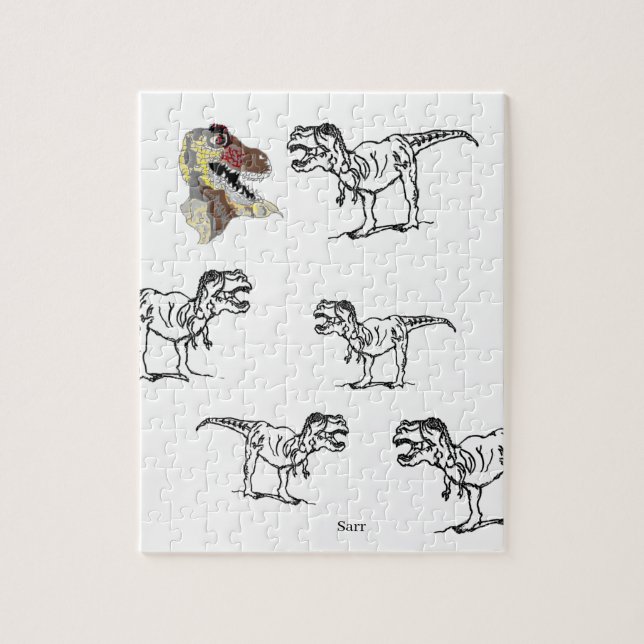 Puzzle : Tyannosaurus King of the Dinosaurs (Vertical)