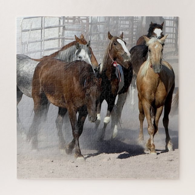 Puzzle Wild Mustangs of Nevada (Vertical)