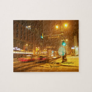 Puzzle winter picture