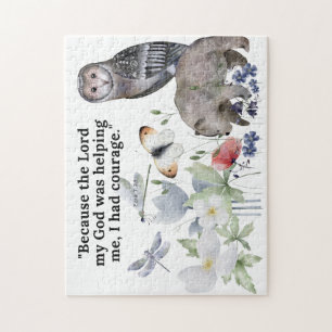 Puzzle with beautiful verse from the bible