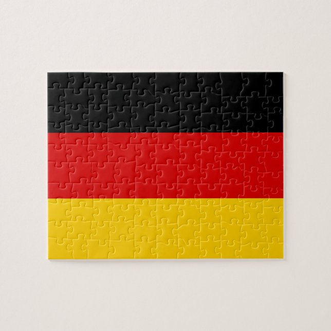 Puzzle with Flag of Germany (Horizontal)