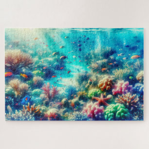 Puzzle with giftbox 20"L x 30"W