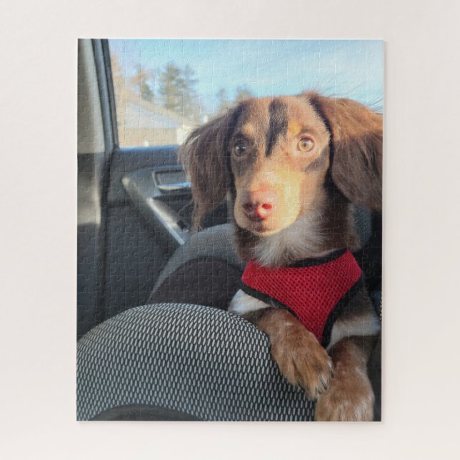 puzzle with Kio the puppy (Vertical)