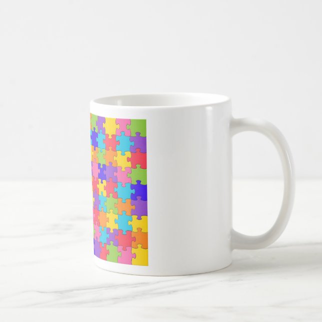 Puzzled Collection Coffee Mug (Right)