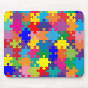 Puzzled Mouse Pad