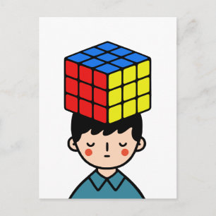 Puzzler Holiday Postcard