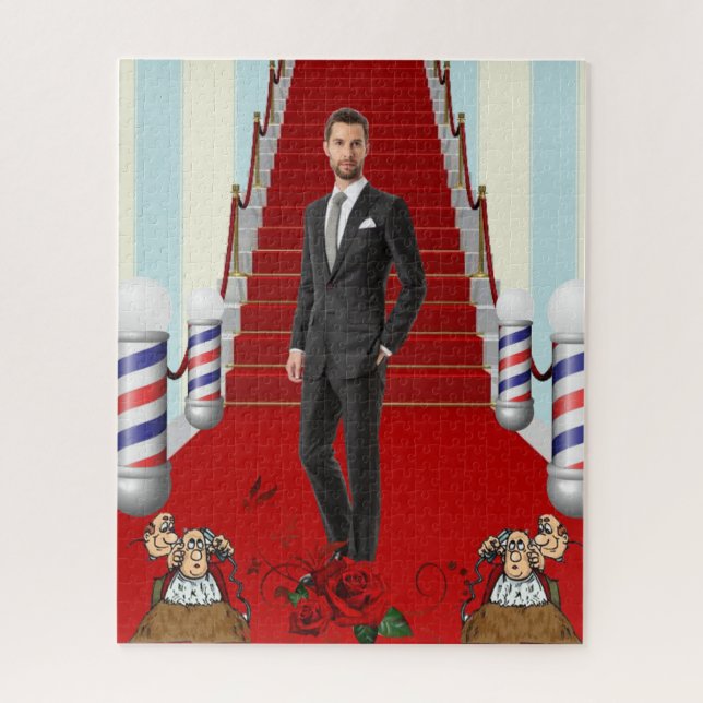 Puzzles Barbershop Barber (Vertical)